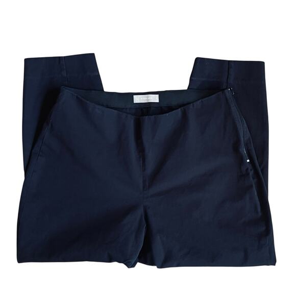 Everlane Women’s 18 Black High Rise Bi-Stretch Work Pant Stretch Ankle Size Zip - Picture 5 of 15